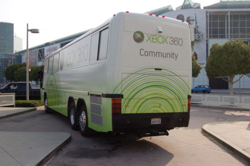 Xbox E3 2006 Community Blogger bus
