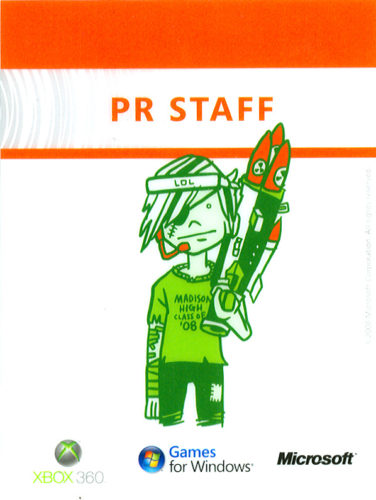 E3 2006 - Xbox pre-E3 event PR Staff pass