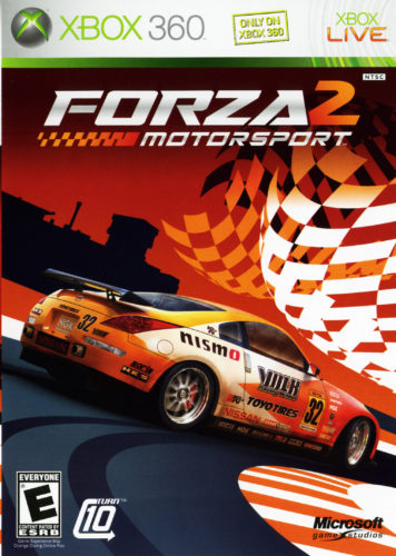 Forza Motorsport 2 box cover art